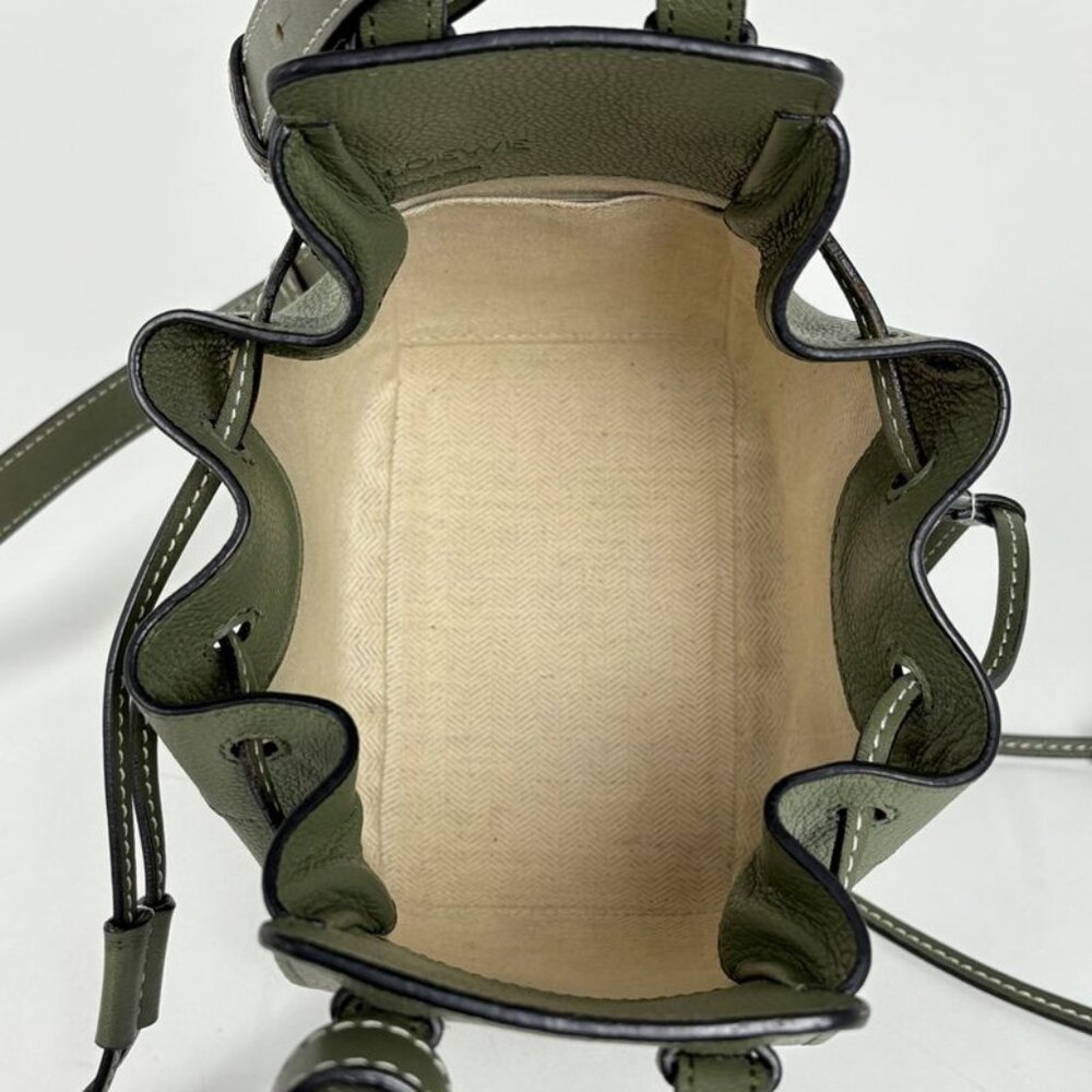 Loewe Hammock Drawstring Mini 2-Way Shoulder Bag … - image 8